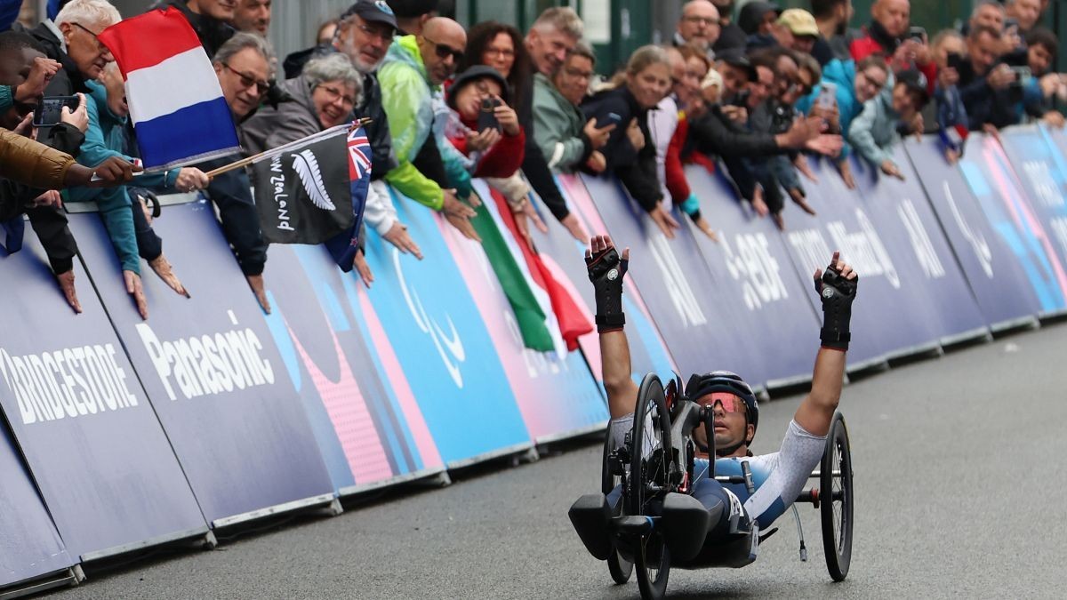 Florian Jouanny in Paris 2024. GETTY IMAGES